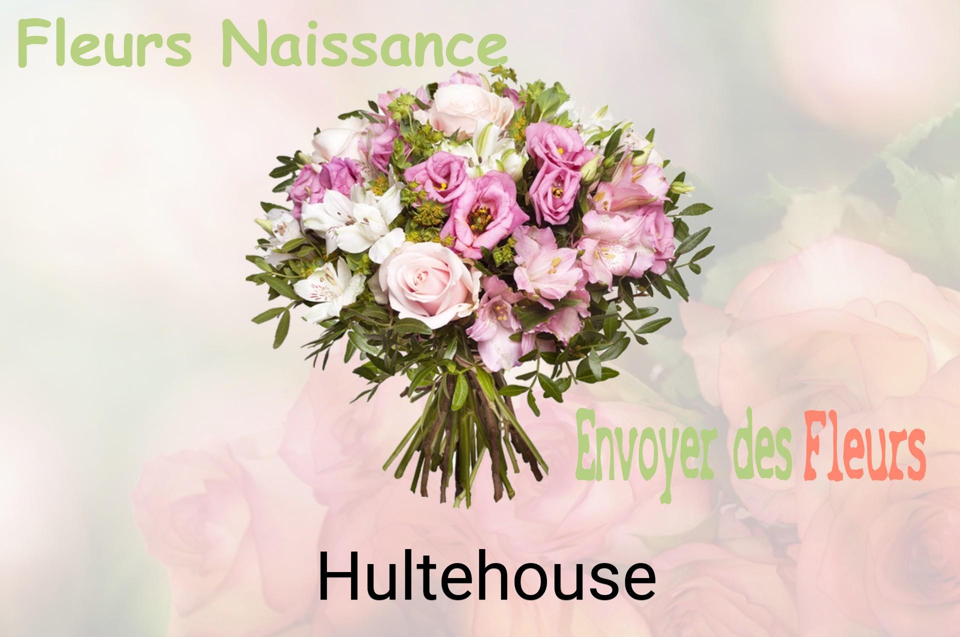 Bouquet de fleurs de naissance livré à Hultehouse